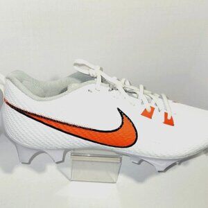 Nike Men's Vapor Edge Speed 360 2 Football Cleats Shoes White/Orange SZ 14